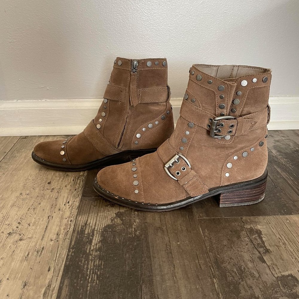 Moto Boots, Sam Edelman, Lightly Used